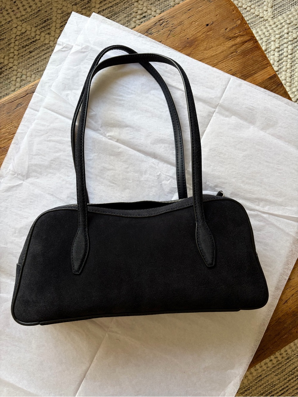 NWT Madewell Top Zip Bag in Juniper Berry - Picture 2 of 9